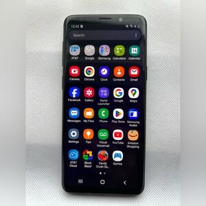 Samsung Galaxy S9 SM-G960U 64GB Black  – Android – READ
